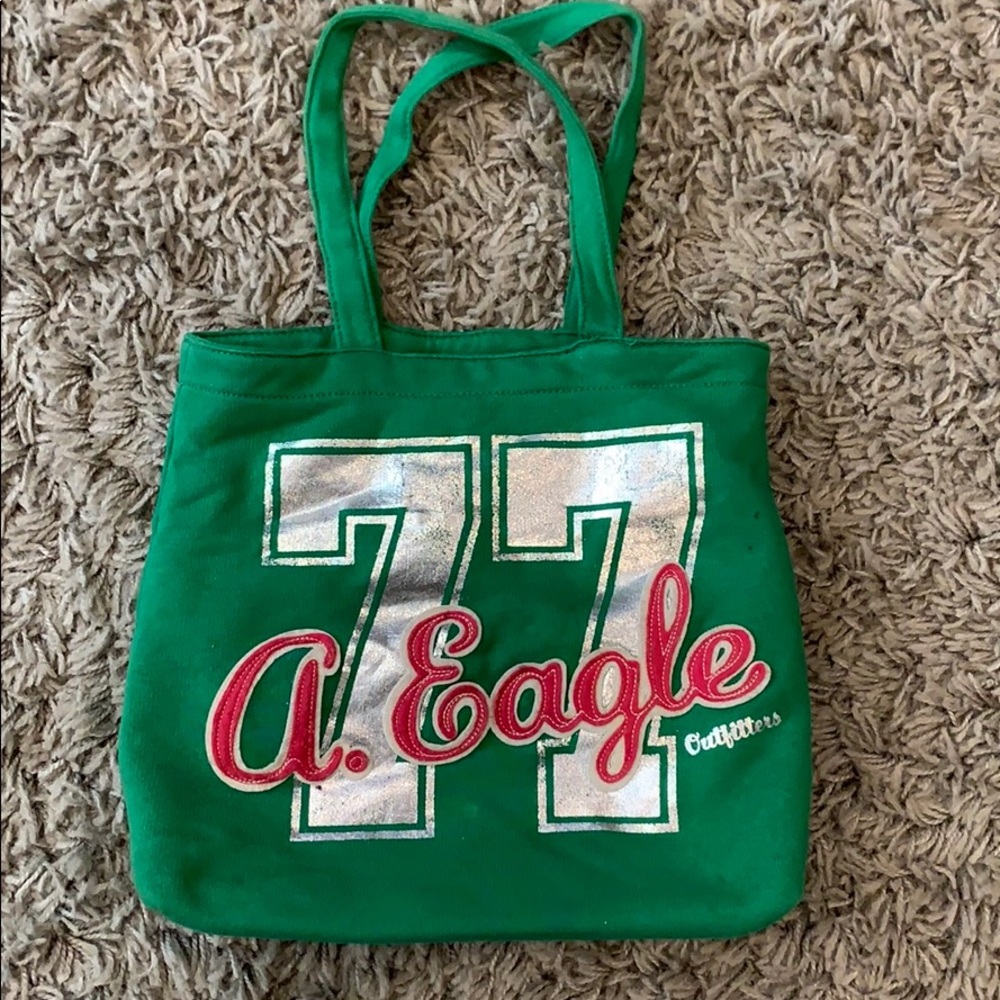 AE sweatshirt tote